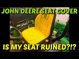 Did My Seat Cover Ruin My Tractor Seat