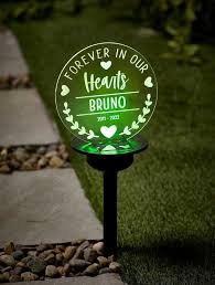 Personalised Memorial Garden Solar