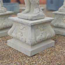 Small Reconstituted Stone Pedestal