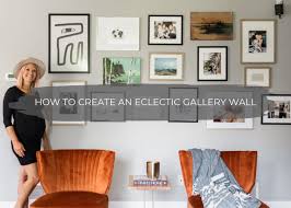 The gallery wall, also called photo wall, is widely popular and is definitely here to stay! How To Create An Eclectic Gallery Wall Construction2style