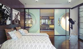 Stunning Glass Door Designs For Bedroom