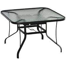 Outdoor Dining Table With Umbrella Hole