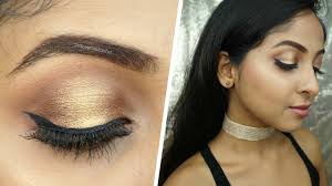gilded gold makeup tutorial easy
