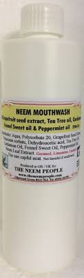 neem tea tree mouthwash the neem