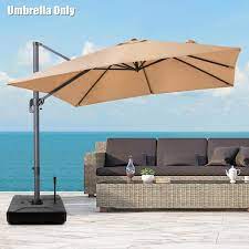10 ft square cantilever patio umbrella