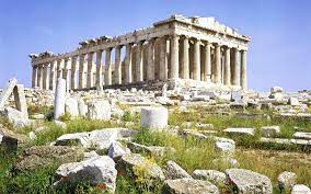 Развалины в греции - красивые фото