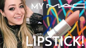 my mac lipstick fleur de force you