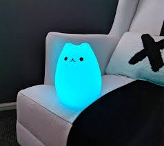 Cat Night Light Tap The Kitty To Turn It On Off