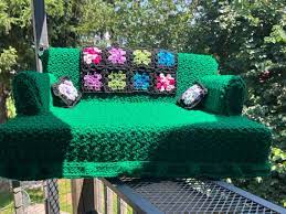 Kitty Cat Couch Crochet Small Dog Or