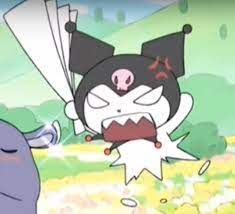 Kuromi angry