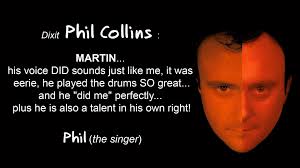 Martin Levac - Phil Collins sera à Montréal le 16 octobre! Avez-vous hâte? Grâce à sa musique j'ai la chance de me trouver sur une scène depuis plus de 25 ans! Merci
