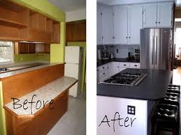 Removing the island was the main priority in this kitchen remodel; Small Kitchen Remodel Before After Imagineer Remodeling