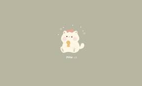 Cute Cat Wallpaper Background Pastel Colour