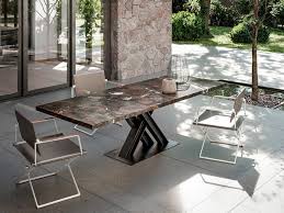 Rectangular Natural Stone Garden Table