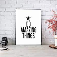 Do Amazing Things Motivationaldecorwall