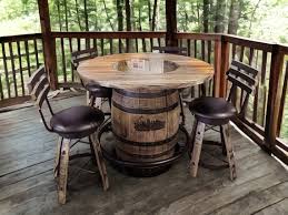 Jack Daniels Whiskey Barrel Table Top