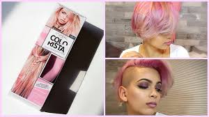 L Oreal Colorista Semi Permanent Color Soft Pink Hair Kristina Angelina