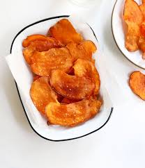 baked sweet potato chips perfectly