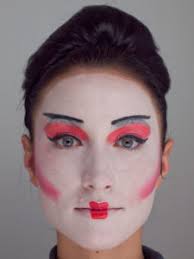 geisha makeup schminkanleitung