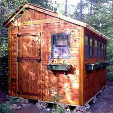 Western Red Cedar Garden Shed Ssgs812