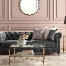Gordon Grey Velvet Sofa