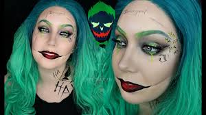 joker makeup tutorial squad