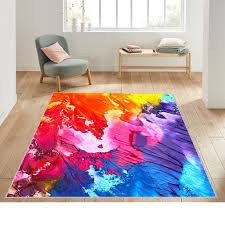 rainbow area rugs colorful carpets