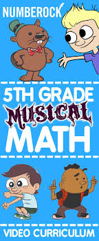 Musical 5th Grade Common Core Teks Math Review Program
