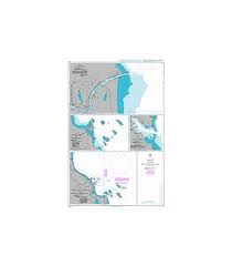 British Admiralty Nautical Chart 374 Ports In The Gulf Of Mexico
