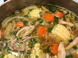 caldo de pollo mexican en soup