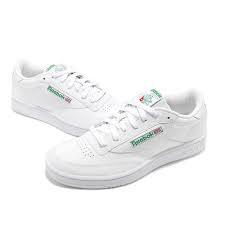 Details About Reebok Club C 85 White Green Men Classic Casual Lifestyle Shoes Sneakers Ar0456