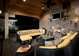 outdoor electric fireplace options