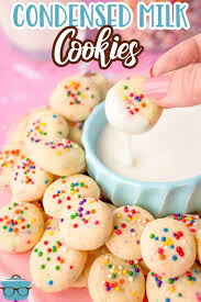 sweetened condensed milk cookies the