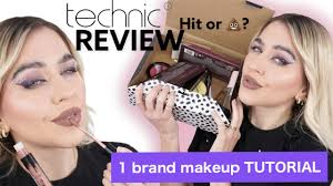 technic makeup review tutorial 1