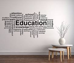 Education Word Cloud Wall Decal Science