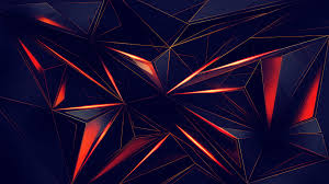 1920x1080 3d shapes abstract lines 4k