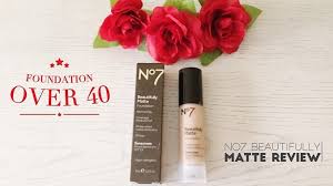 no7 beautifully matte foundation review