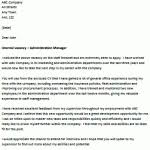 Cover Letter For Internal Position Demonstrate Exceptional