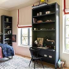 Bookcase And Desk Combo Design Ideas