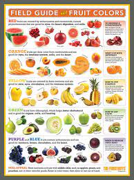 field guide to fruit colors the fruitguys