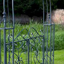 Garden Arch With Gates Ornamental