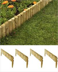 flexible timber garden edging