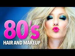 1980 s hair makeup tutorial you