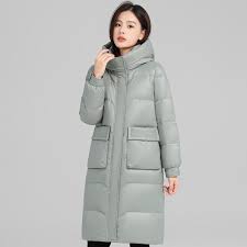 Long Feather Coats For Women Winter