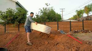 raised bed on a slope how to do it