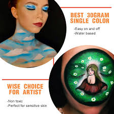 bowitzki professional face paint body
