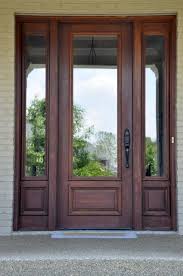 full glass front door wood front doors