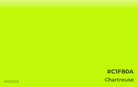 chartreuse color arty