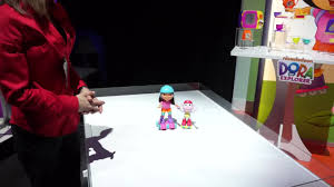 skate dora boots hands on at toy fair