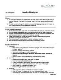 interior designer job and salary